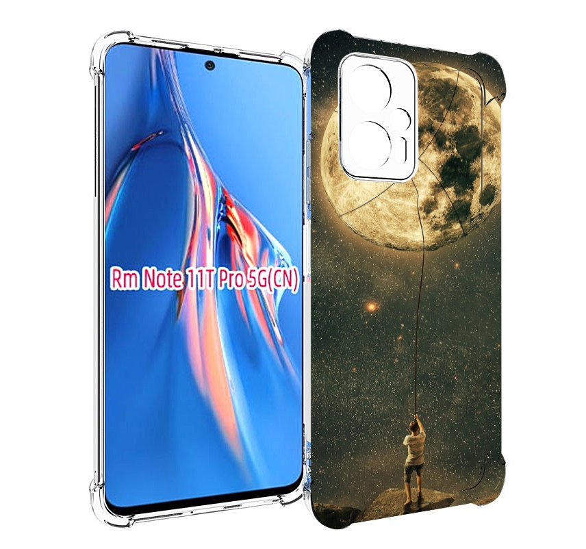 

Чехол MyPads Луна-светит для Xiaomi Redmi Note 11T Pro / 11T Pro Plus / Poco X4 GT прот..., Прозрачный, Tocco