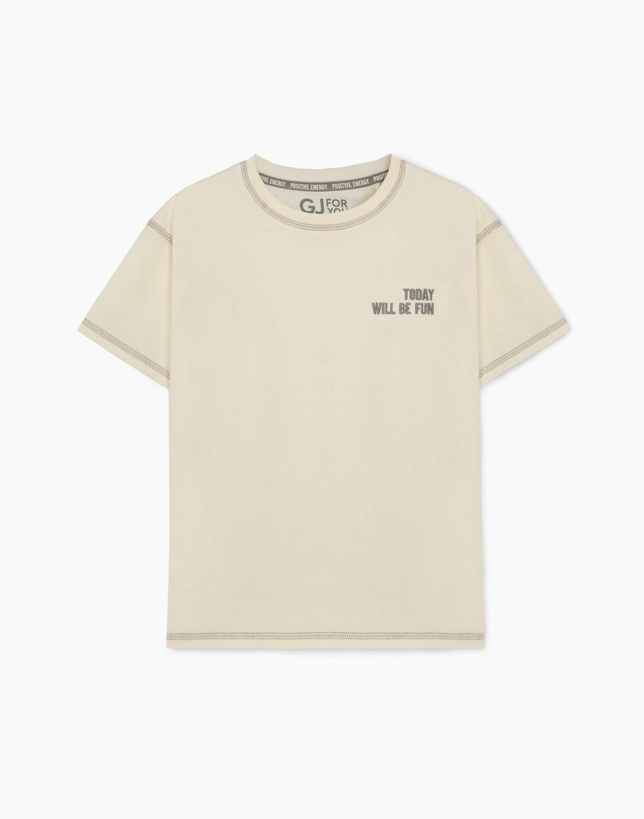 

Футболка для мальчика Gloria Jeans BKT014931 молочный 2-4г/104, Бежевый, BKT014931