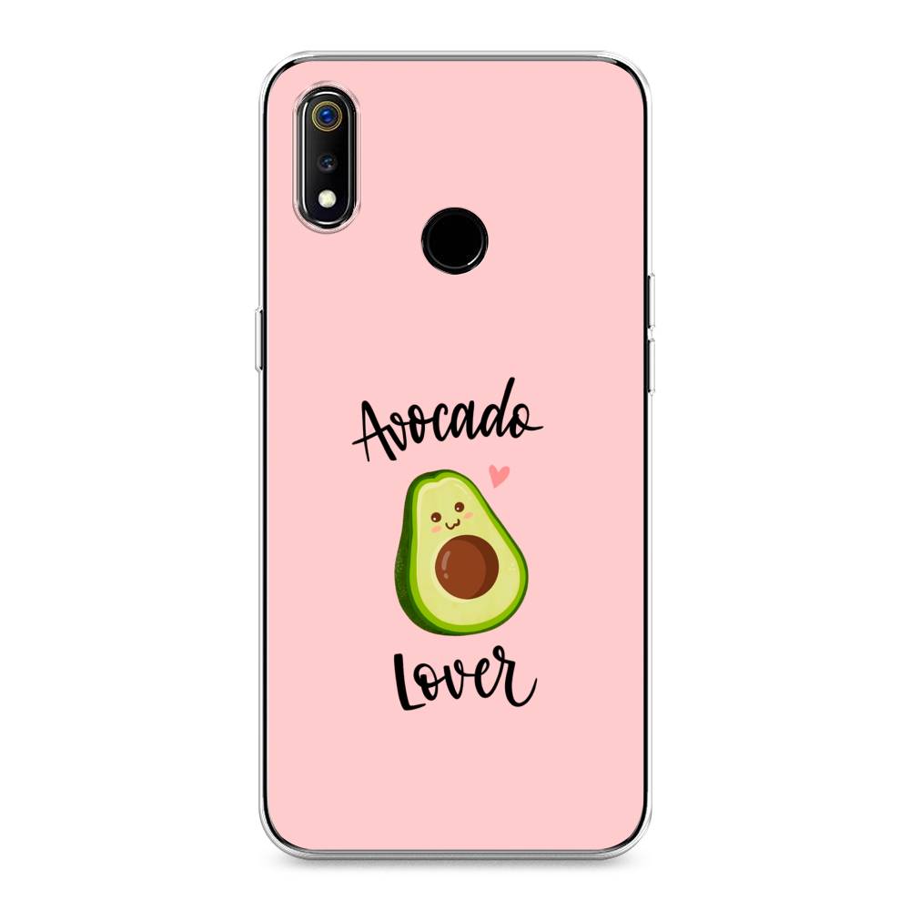 

Чехол на Realme 3 "Avocado lover", Розовый;зеленый, 251050-6