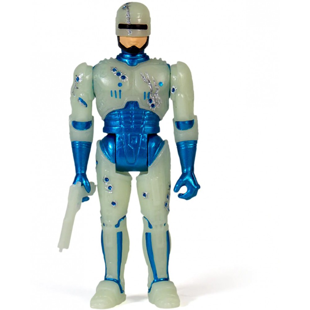 фото Фигурка super7 robocop robocop damaged (glow in the dark) rcopw01-rcd-02