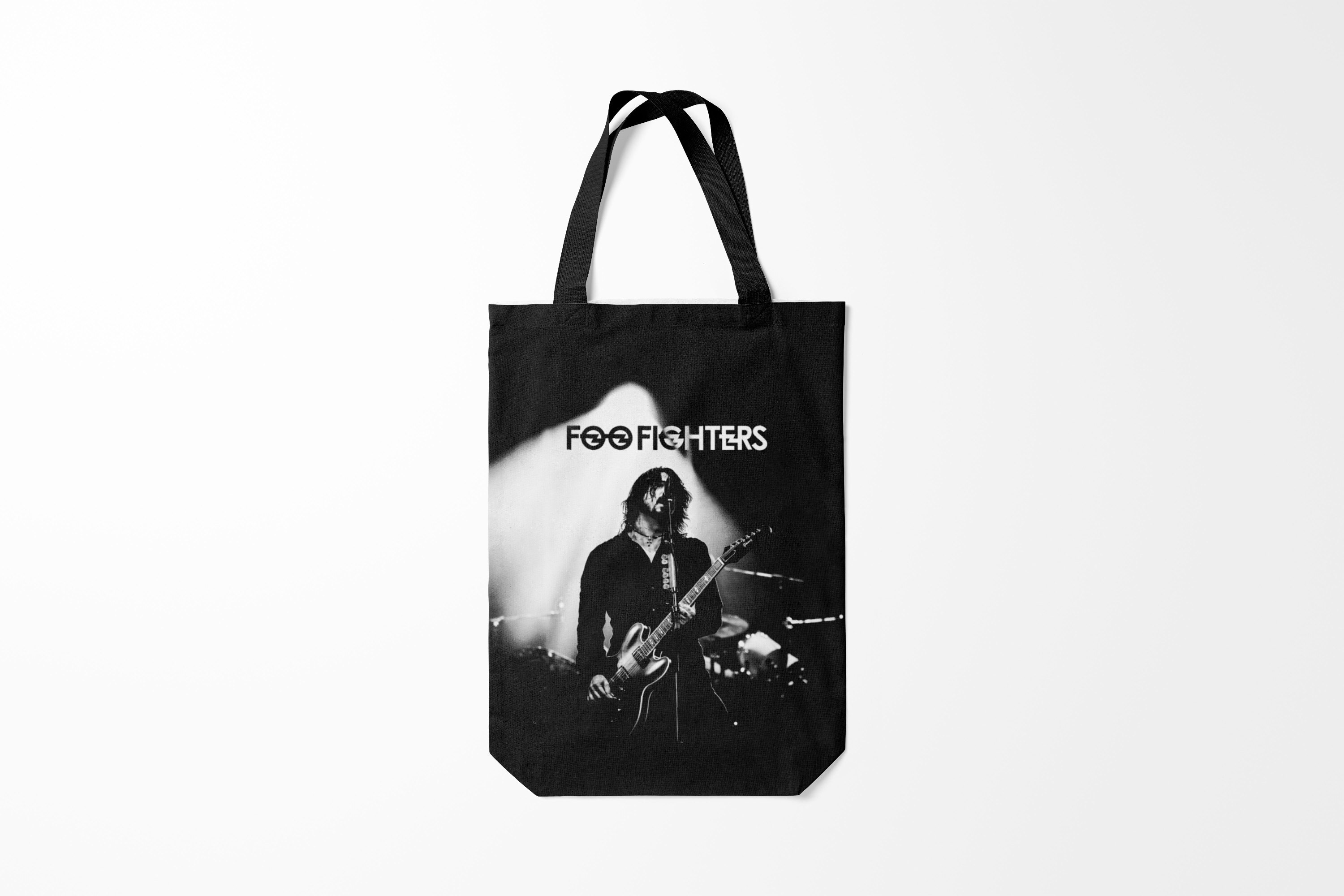 

Сумка шoппер унисекс Burnettie Foo Fighters, черный, Foo Fighters