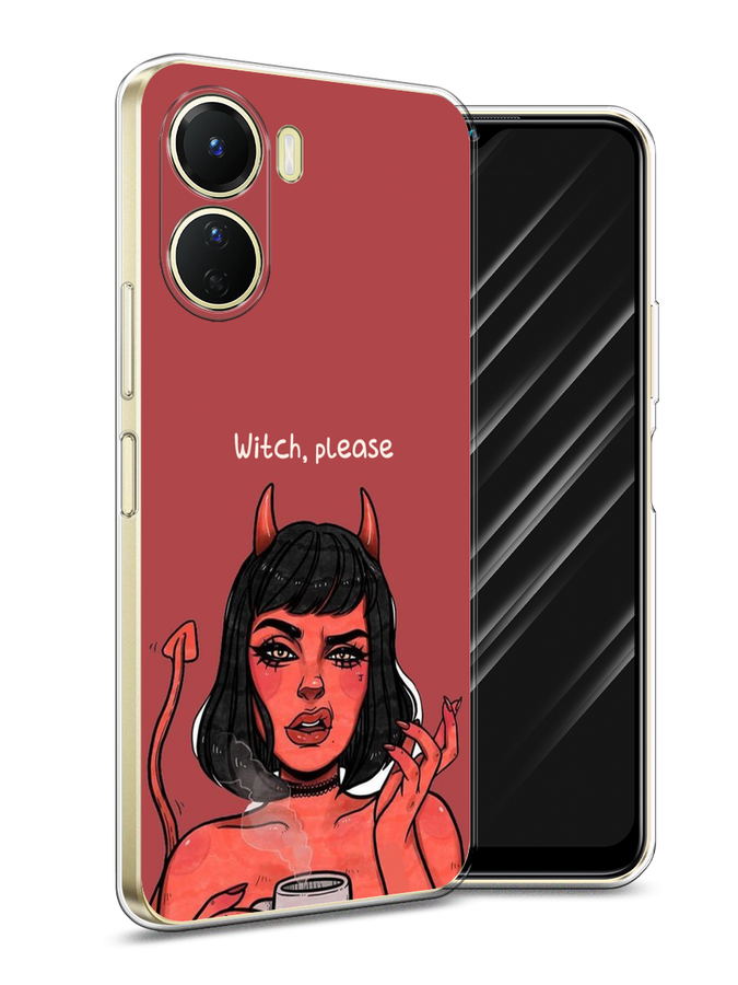 

Чехол Awog на Vivo Y16 "Evil Girl", Красный;черный, 267850-6