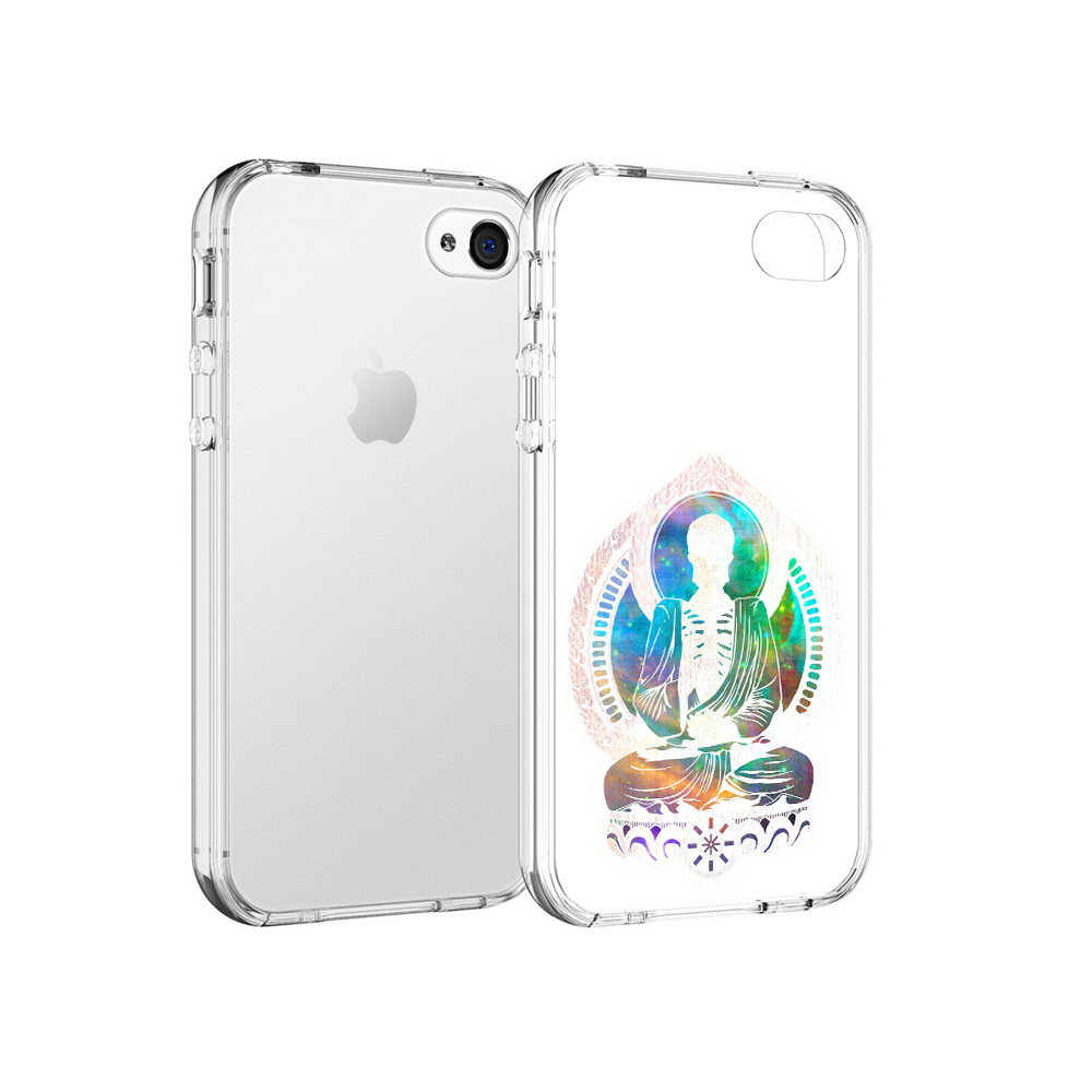 

Чехол MyPads Tocco для Apple iPhone 4 умный скелет, Прозрачный, Tocco