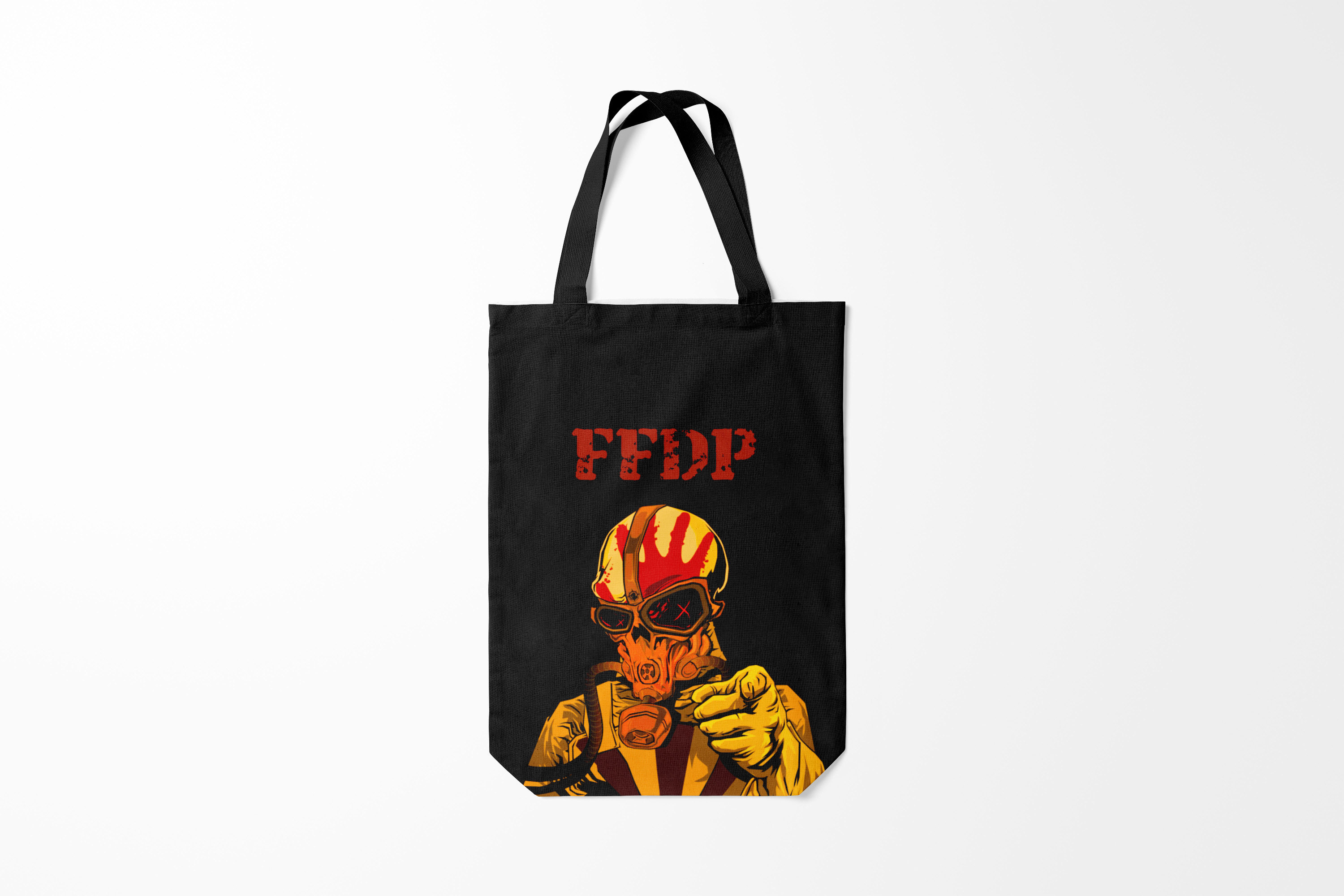 

Сумка шoппер унисекс Burnettie Five Finger Death Punch, черный, Five Finger Death Punch