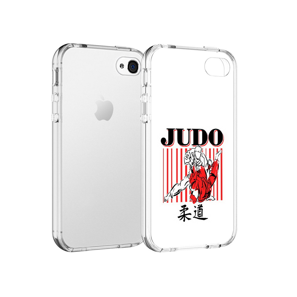 

Чехол MyPads Tocco для Apple iPhone 4 Дзюдо, Прозрачный, Tocco