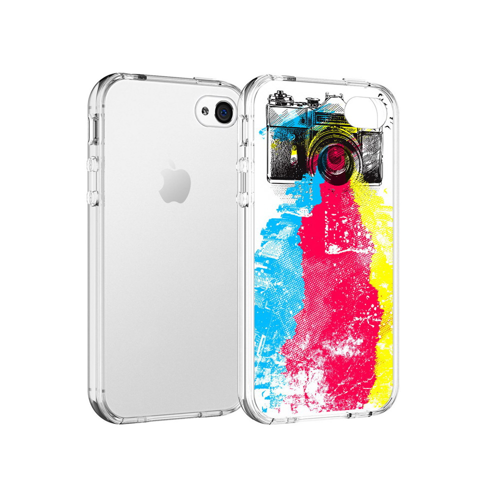 фото Чехол mypads tocco для apple iphone 4 цветной фотоаппарат