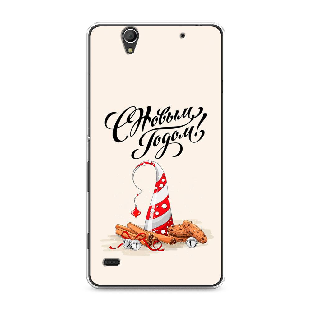 

Чехол на Sony Xperia C4 "Подарки на Новый Год", Бежевый;красный;черный, 52650-5