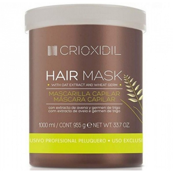 Хлебная маска Crioxidil Hair mask mascara capilar 1000 мл хлебная форма 14 5×10×10 см серебряный