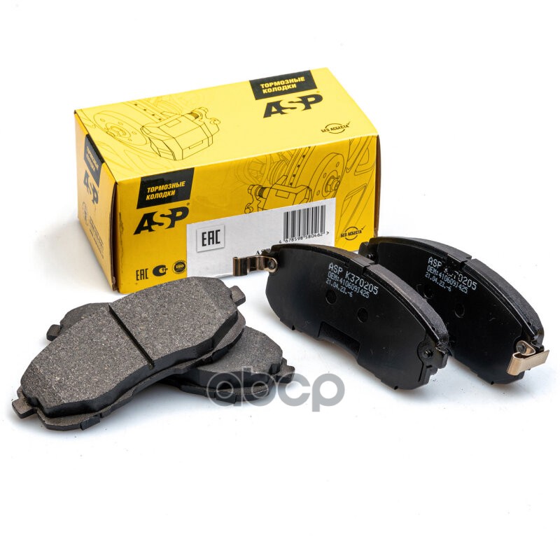 

Тормозные колодки ASP передние K370205