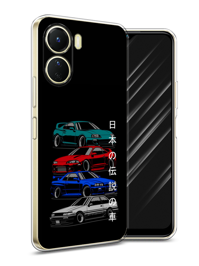 

Чехол Awog на Vivo Y16 "JDM Legend cars", Зеленый;красный;синий, 267850-5
