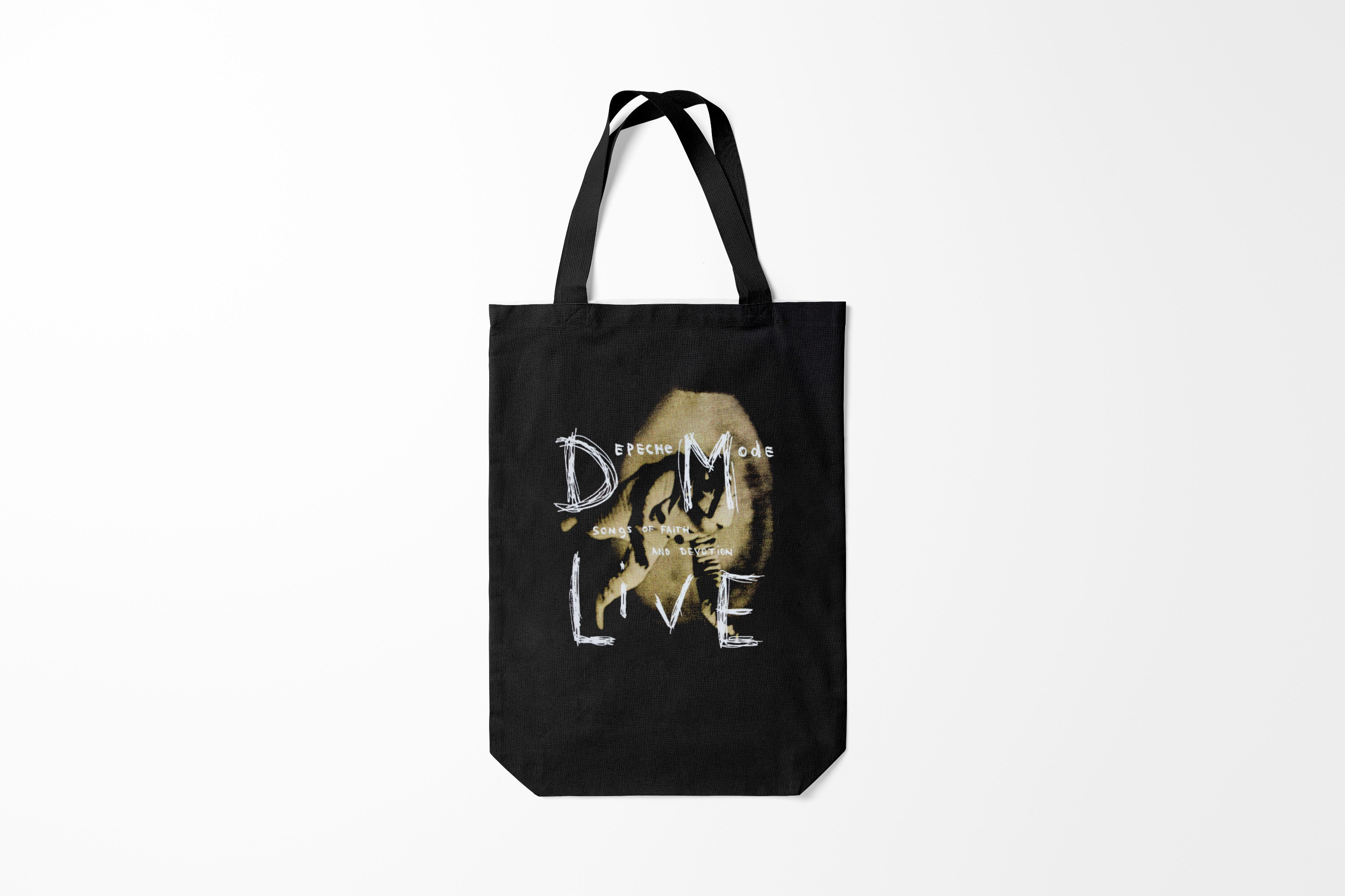 

Сумка шoппер унисекс Burnettie Depeche Mode Songs of Faith and Devotion Live, черный, Depeche Mode Songs of Faith and Devotion Live