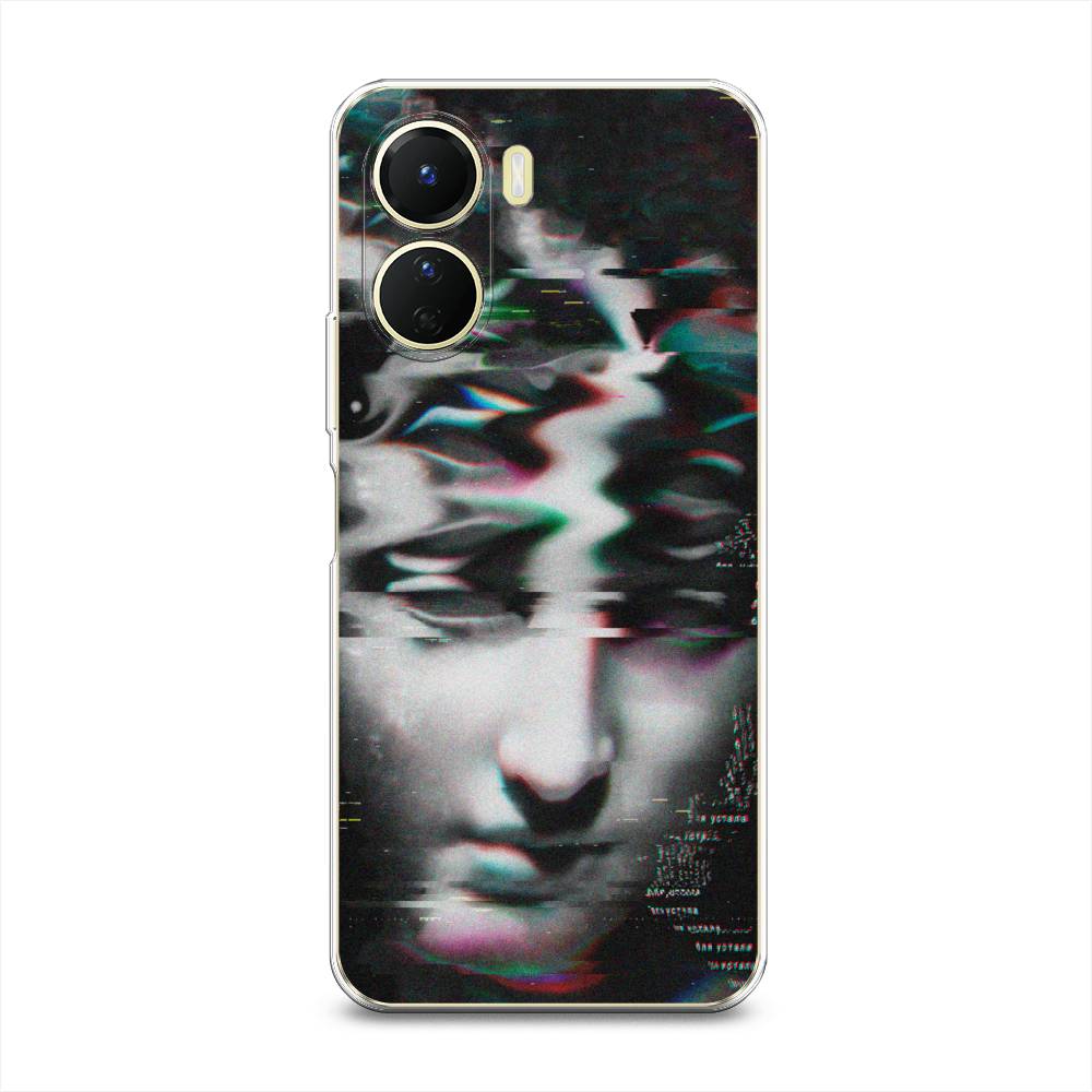 

Чехол Awog на Vivo Y16 "Glitch Art", Серый, 267850-9