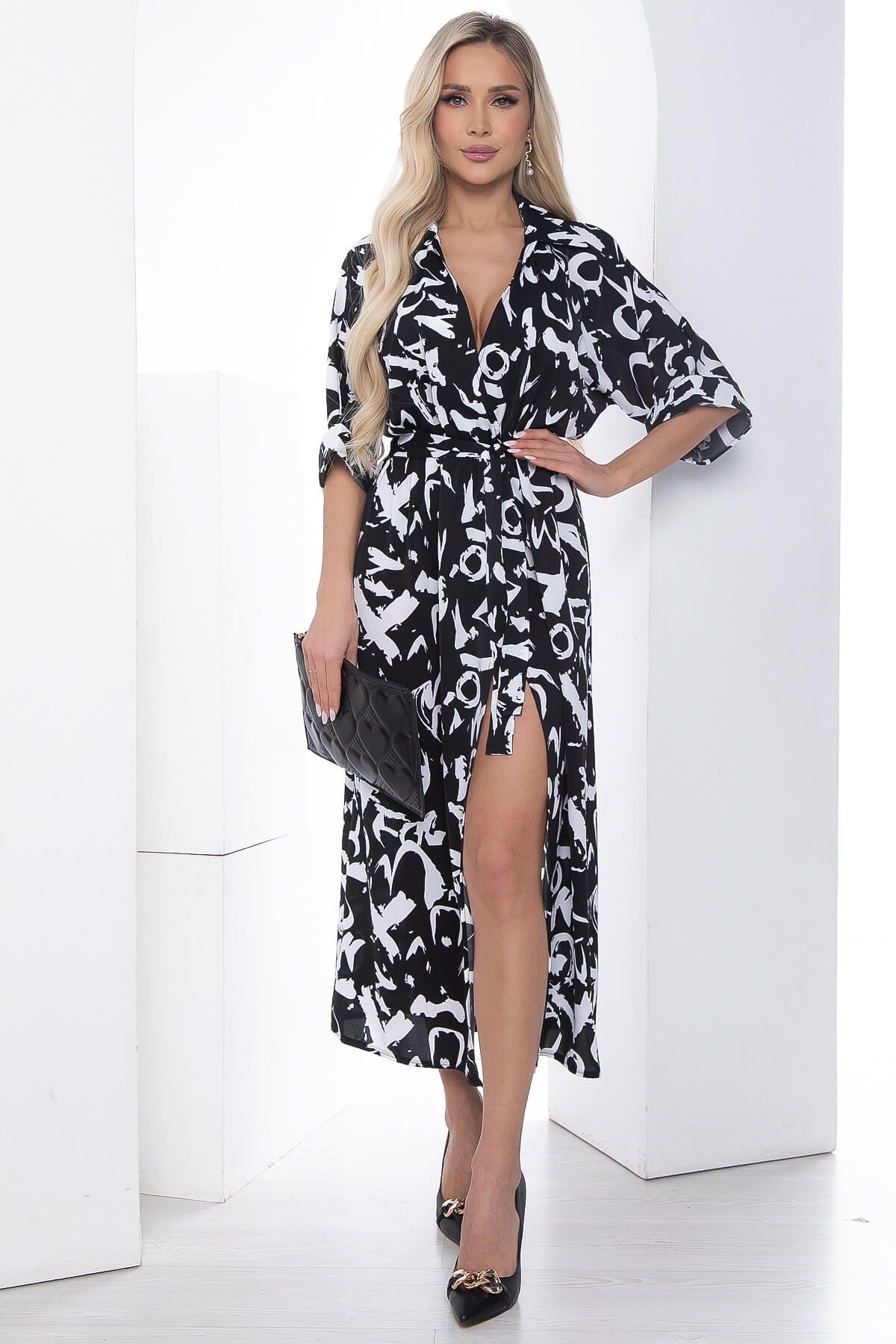

Платье женское LT Collection Алария черное 44 RU, Черный, Алария