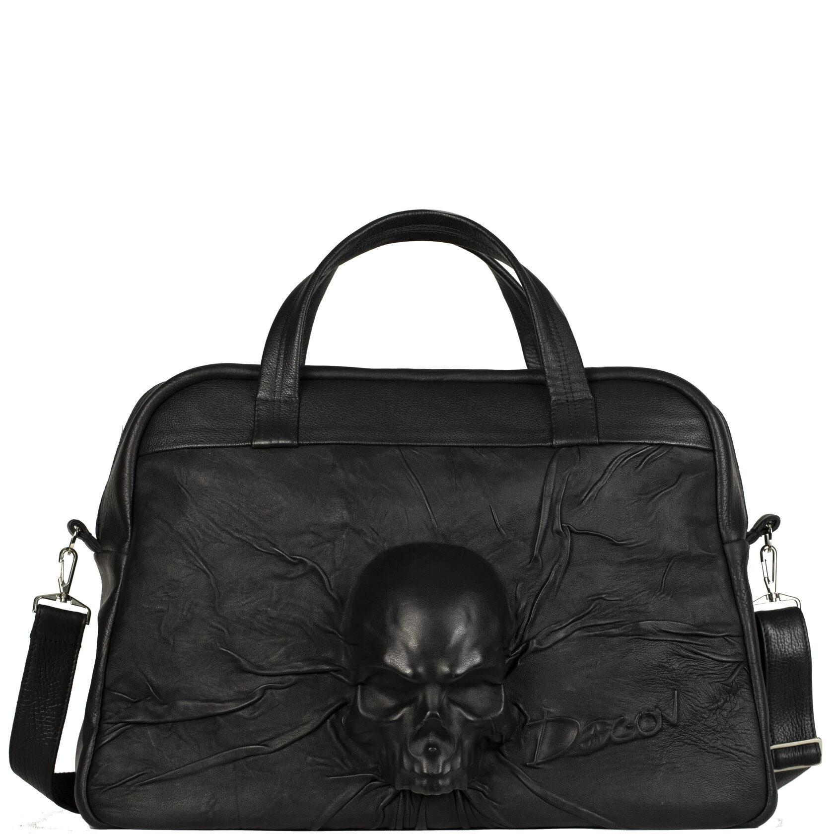 

Дорожная сумка унисекс DAGON skull diablo черная, 57х37х20 см, Черный, skull diablo 0036