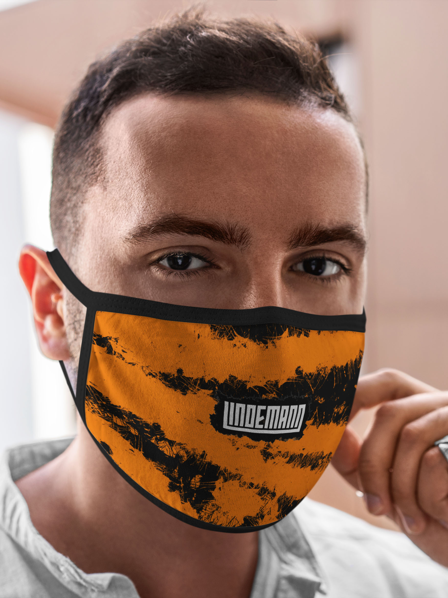 

Многоразовая маска унисекс Burnettie Металл Lindemann, Разноцветный, Металл Lindemann