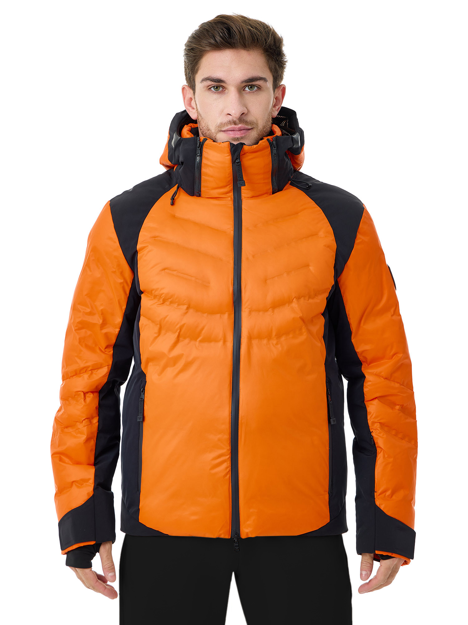 Куртка Горнолыжная Ea7 Emporio Armani Ski Cortina Heat Sealed Fluo Orange (Us:s) 2023-24