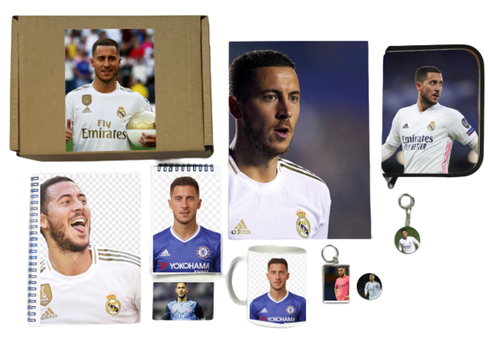 

Бокс GOODbrelok Эден Мишель Азар, Eden Michael Hazard №1