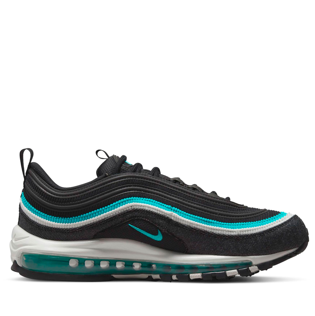 

Кроссовки мужские Nike Air Max 97 Se черные 44.5 EU, Черный, Air Max 97 Se