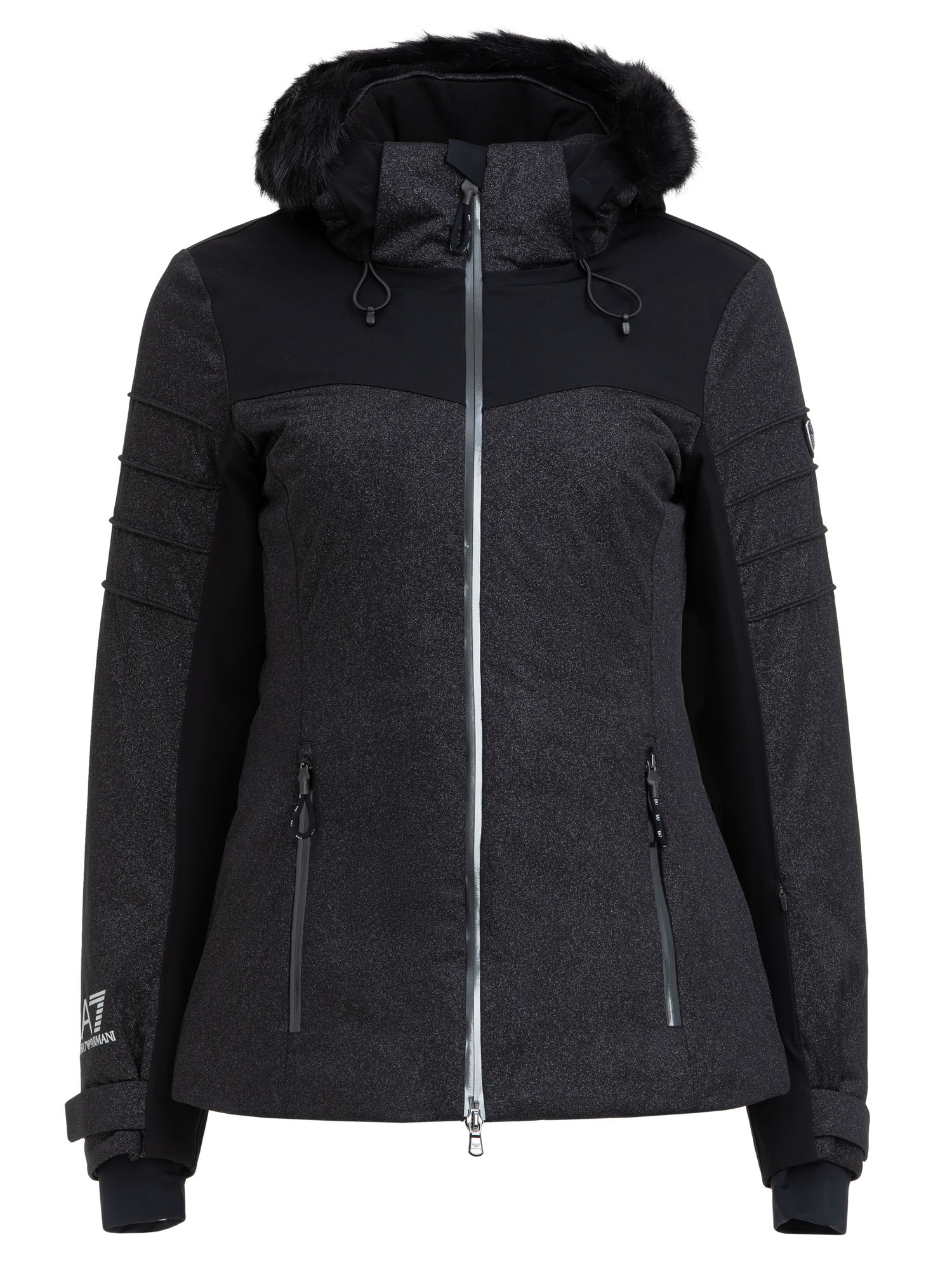 

Куртка Горнолыжная Ea7 Emporio Armani Ski W Cortina Fashion Grey Glitter (Us:xl) 2023-24, Серый;черный, Ski W Cortina Fashion