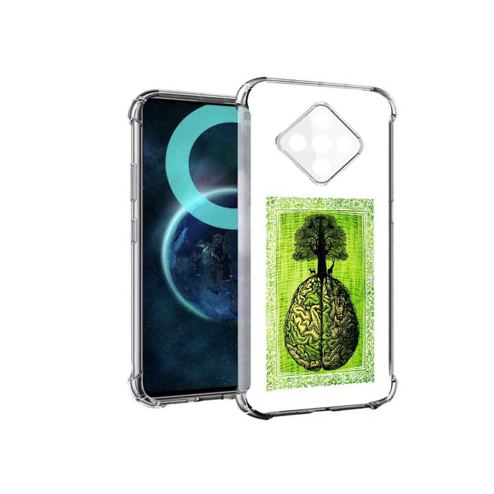

Чехол MyPads абстракция здоровый мозг для Infinix Zero 8, Прозрачный, Tocco