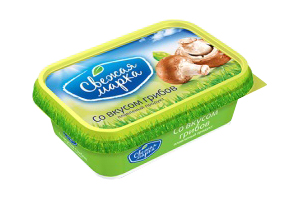 

Плавленый продукт Свежая Марка Со вкусом грибов 55% 180 г