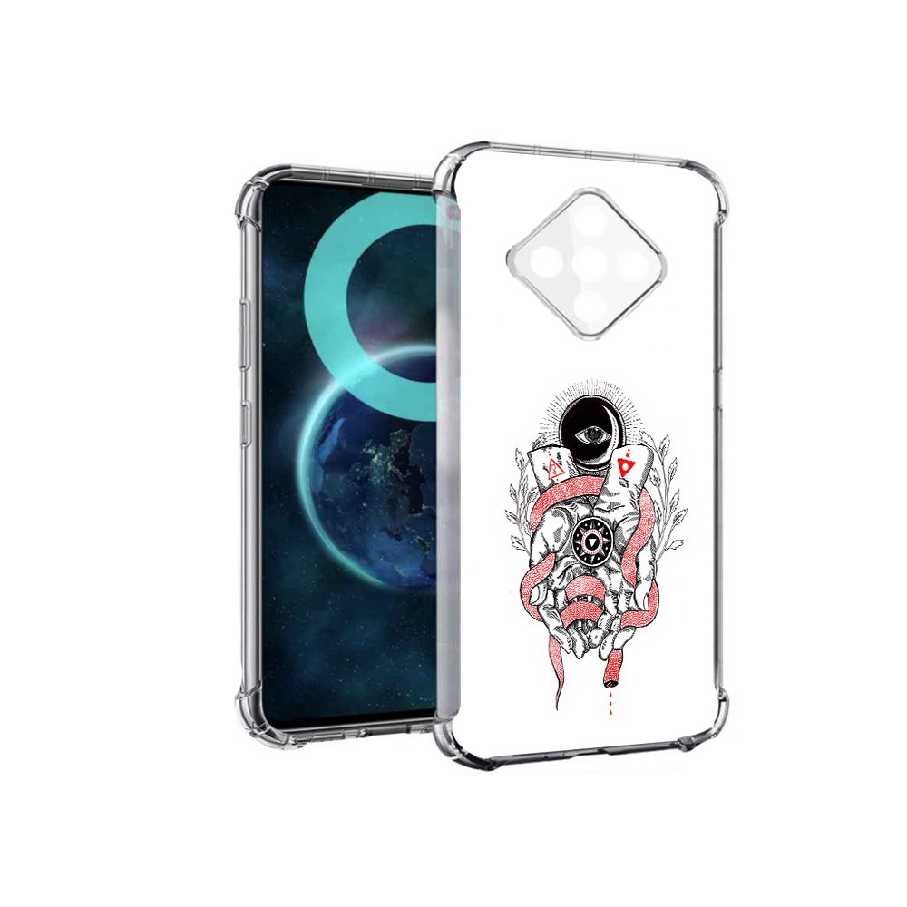 

Чехол MyPads абстрация связанные руки для Infinix Zero 8, Прозрачный, Tocco