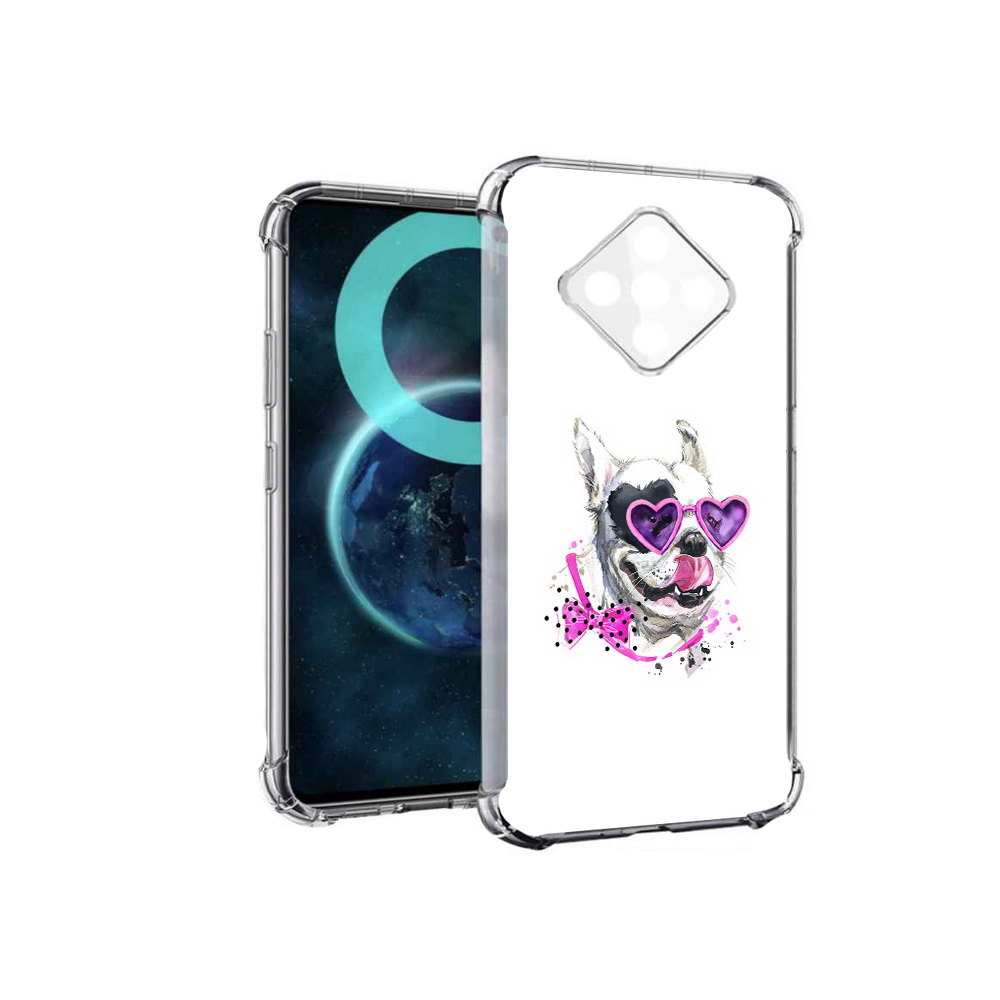 

Чехол MyPads акварельный пёс для Infinix Zero 8, Прозрачный, Tocco