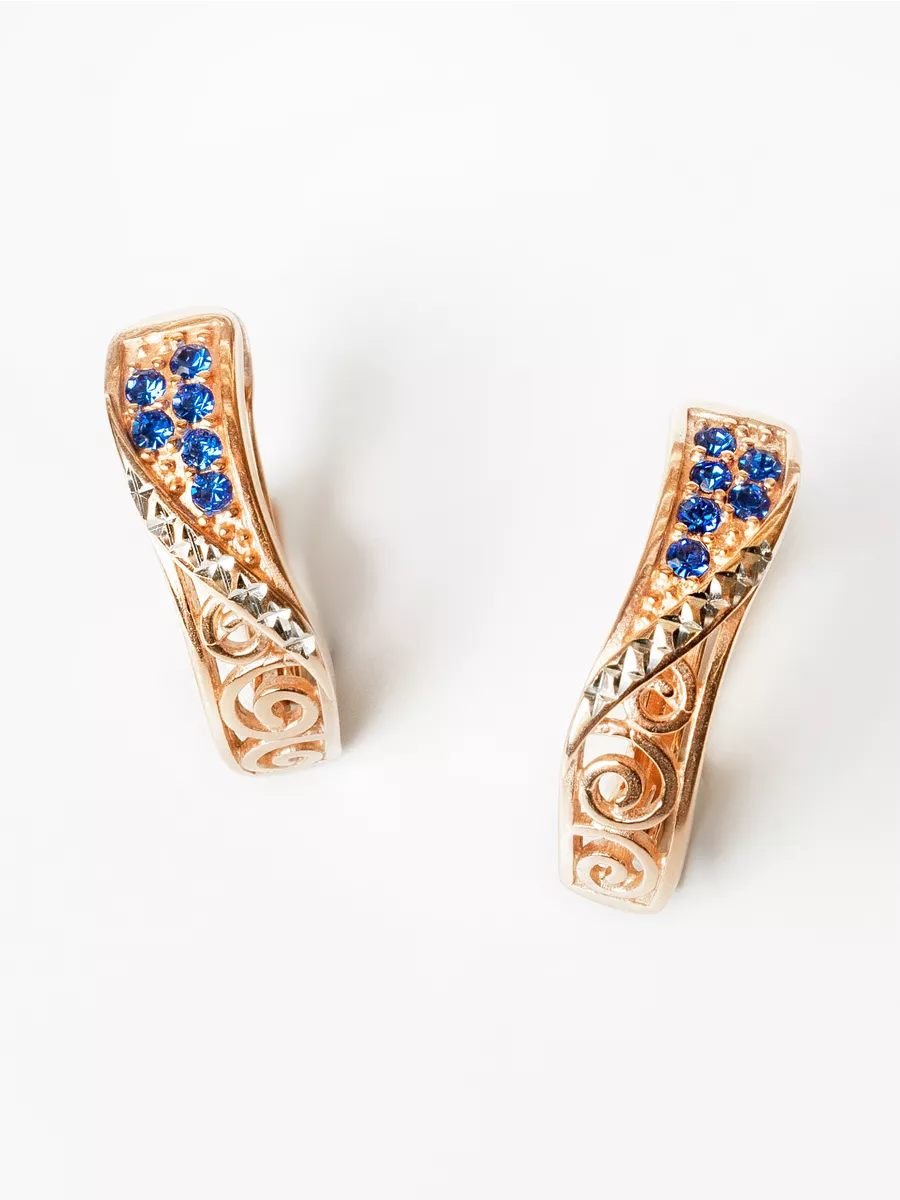 

Серьги из латуни SHINE & BEAUTY 3467723Д5, стекло ювелирное, 3467723Д5