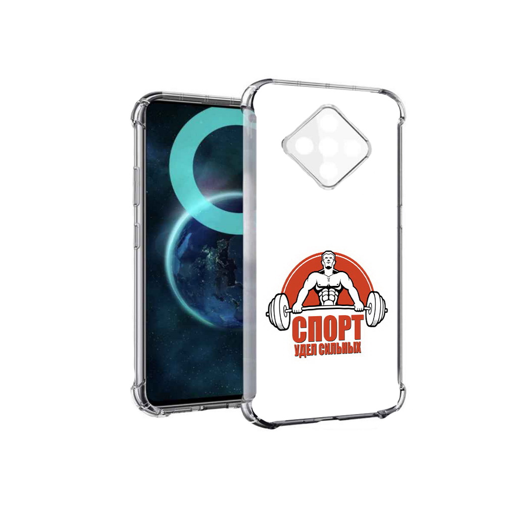 

Чехол MyPads бодибилдинг спорт для Infinix Zero 8, Прозрачный, Tocco
