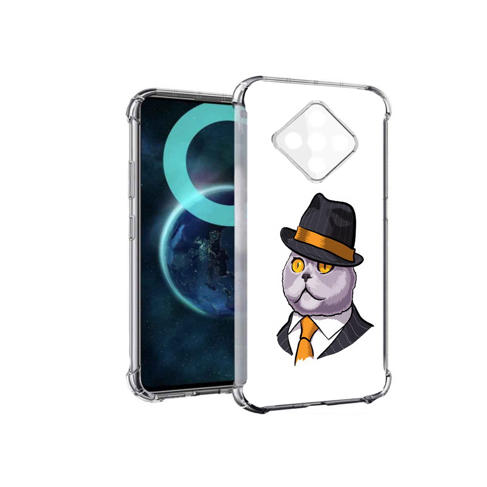 

Чехол MyPads британец для Infinix Zero 8, Прозрачный, Tocco