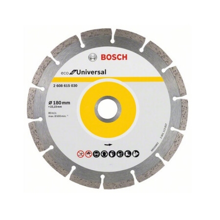 

Круг алмазный Bosch 180 Eco (2.608.615.030)