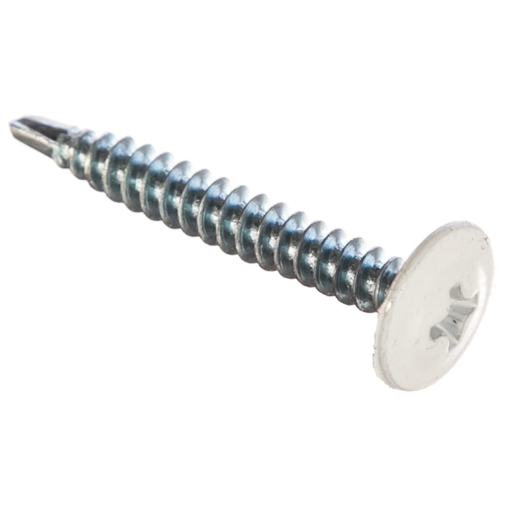 

КРЕП-КОМП Саморез ПШC сверло 4,2x32 RAL9003 500шт пшс329003