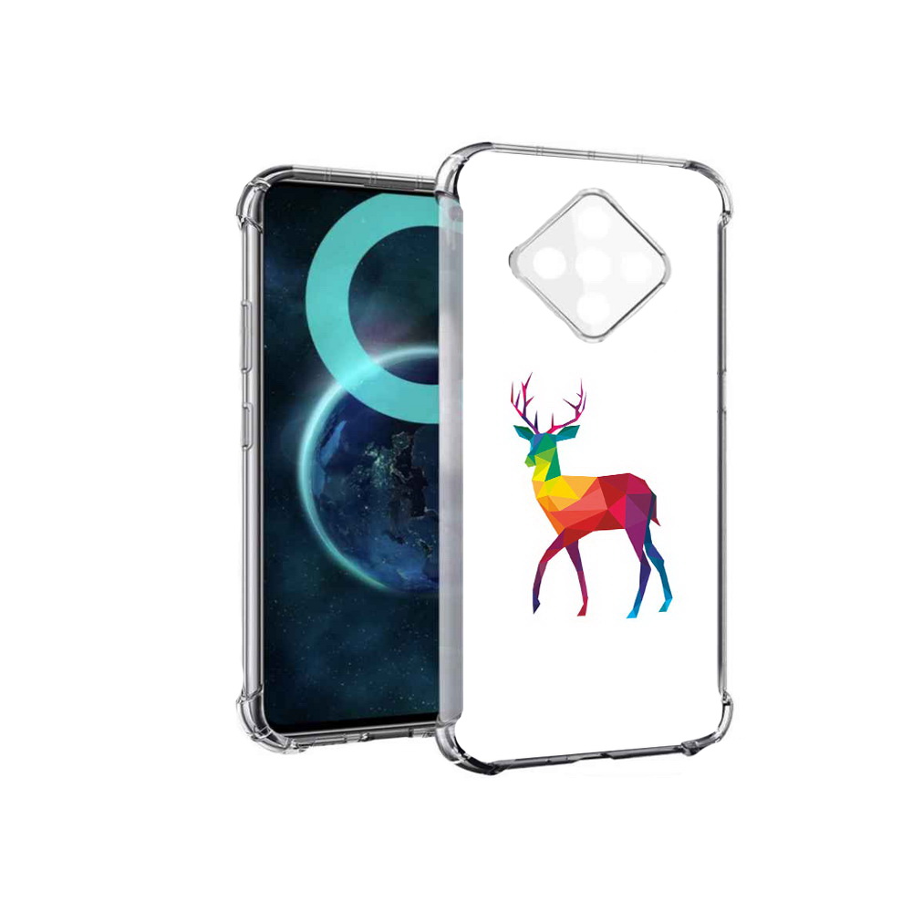 

Чехол MyPads геометрический олень для Infinix Zero 8, Прозрачный, Tocco
