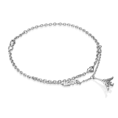 

Браслет из серебра р. 20 PLATINA jewelry 05-0588-00-000-0200-68, 05-0588-00-000-0200-68
