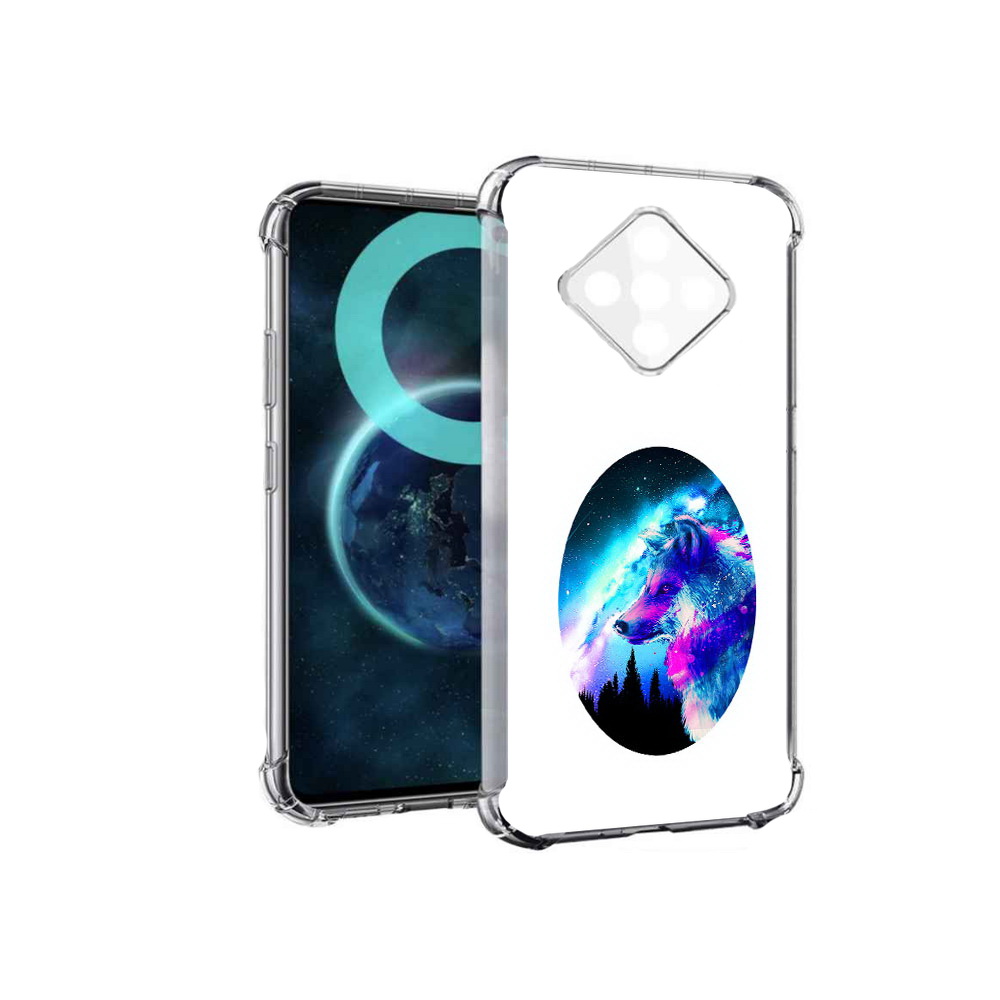 

Чехол MyPads голубой волк для Infinix Zero 8, Прозрачный, Tocco