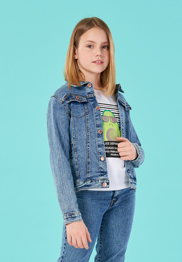 

Куртка джинсовая для девочки SS21C325