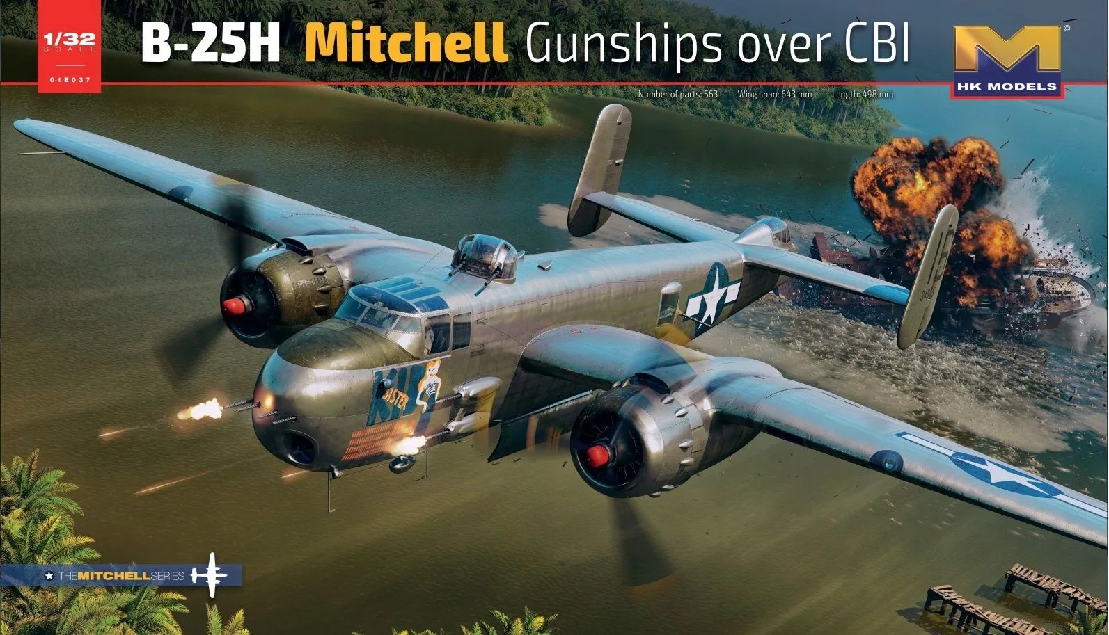 

01E037HK B-25H Mitchell Gunships over CBI