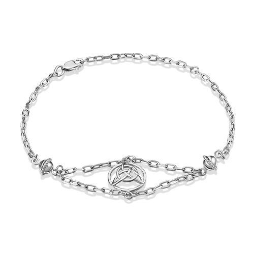 Браслет из серебра р. 17 PLATINA jewelry 05-0590-00-000-0200-68