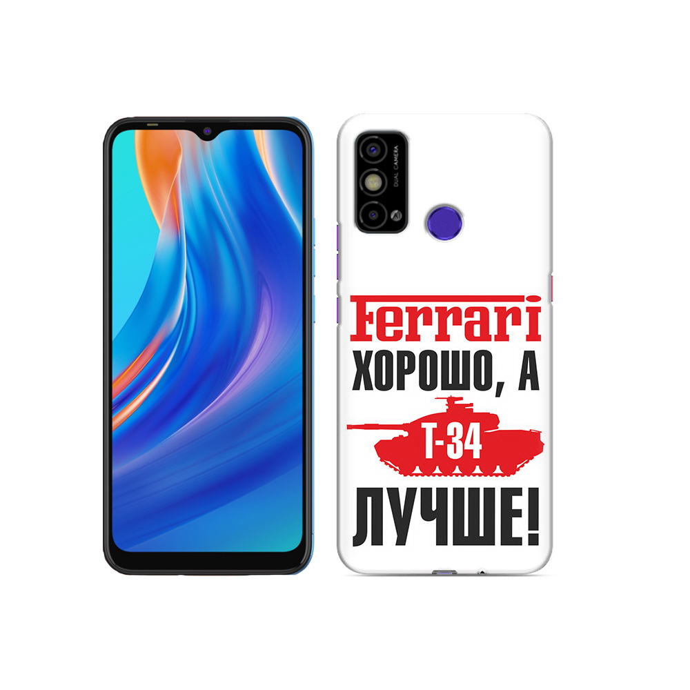 

Чехол MyPads Tocco для Tecno Spark Go т 34 лучше, Прозрачный, Tocco