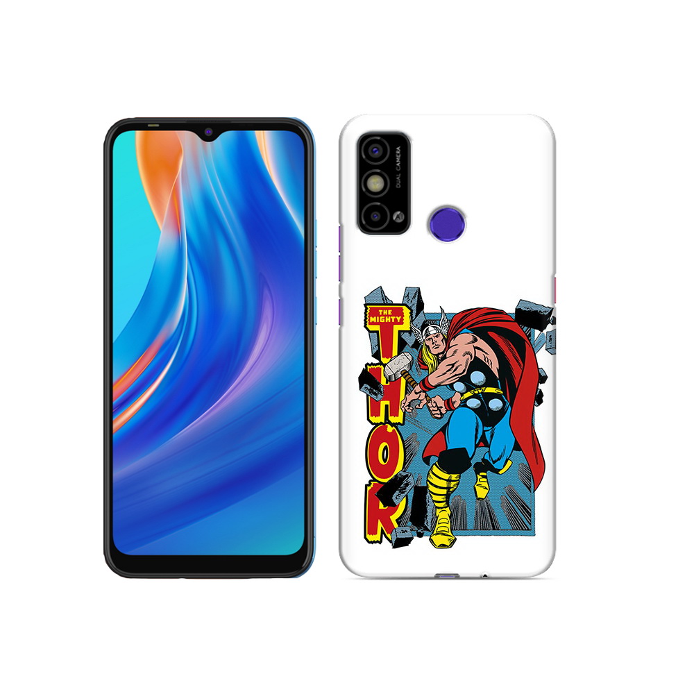 Чехол MyPads Tocco для Tecno Spark Go тор комикс