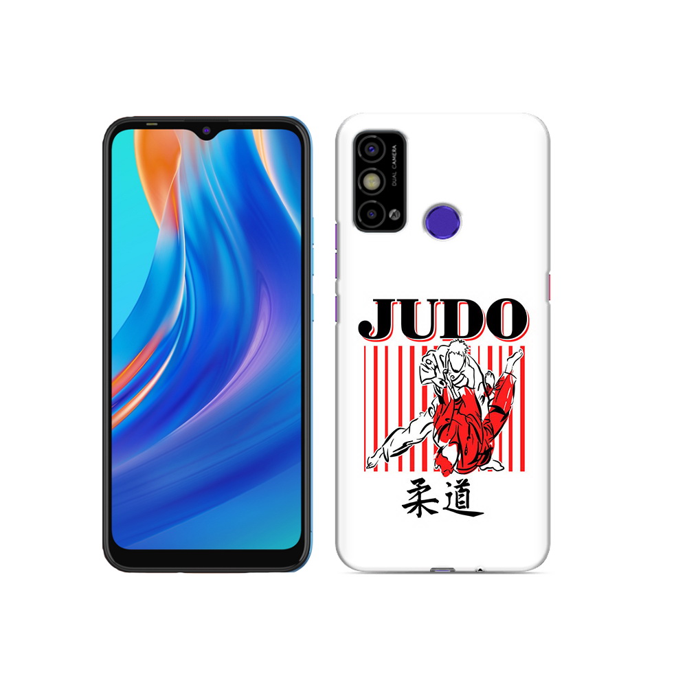 

Чехол MyPads Tocco для Tecno Spark Go Дзюдо, Прозрачный, Tocco