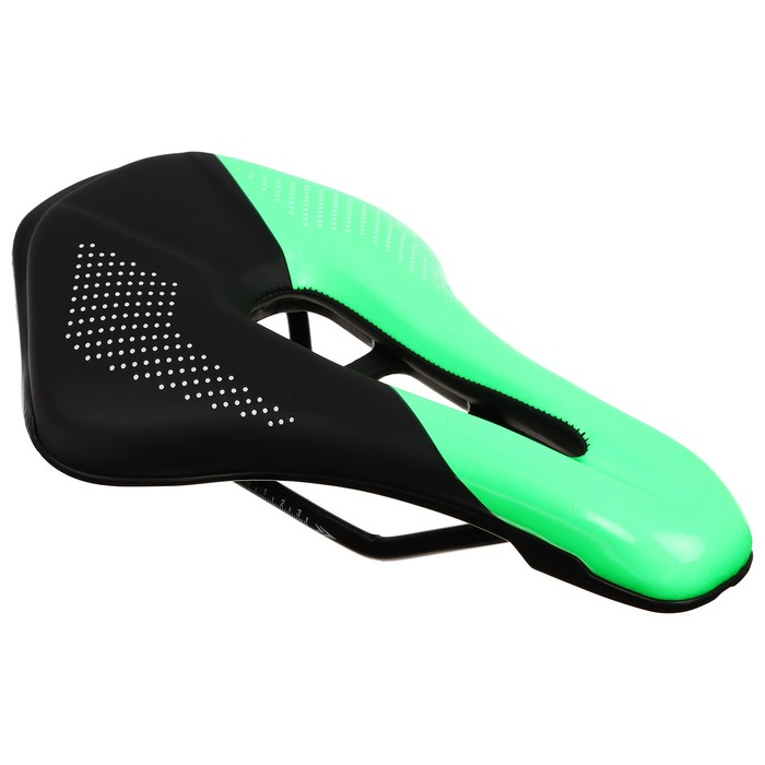 

Седло спорт-комфорт, цвет зелёный, Зеленый;черный
