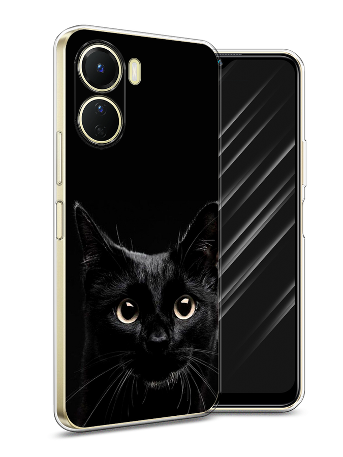 

Чехол Awog на Vivo Y16 "Добрый кот", Черный, 267850-1