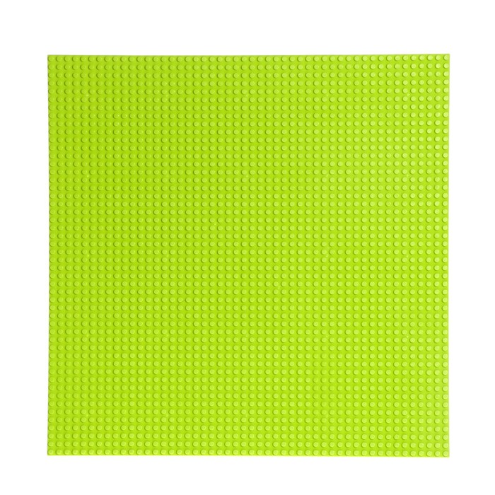 

Пластина-основание для конструктора, 40 × 40 см, цвет салатовый
