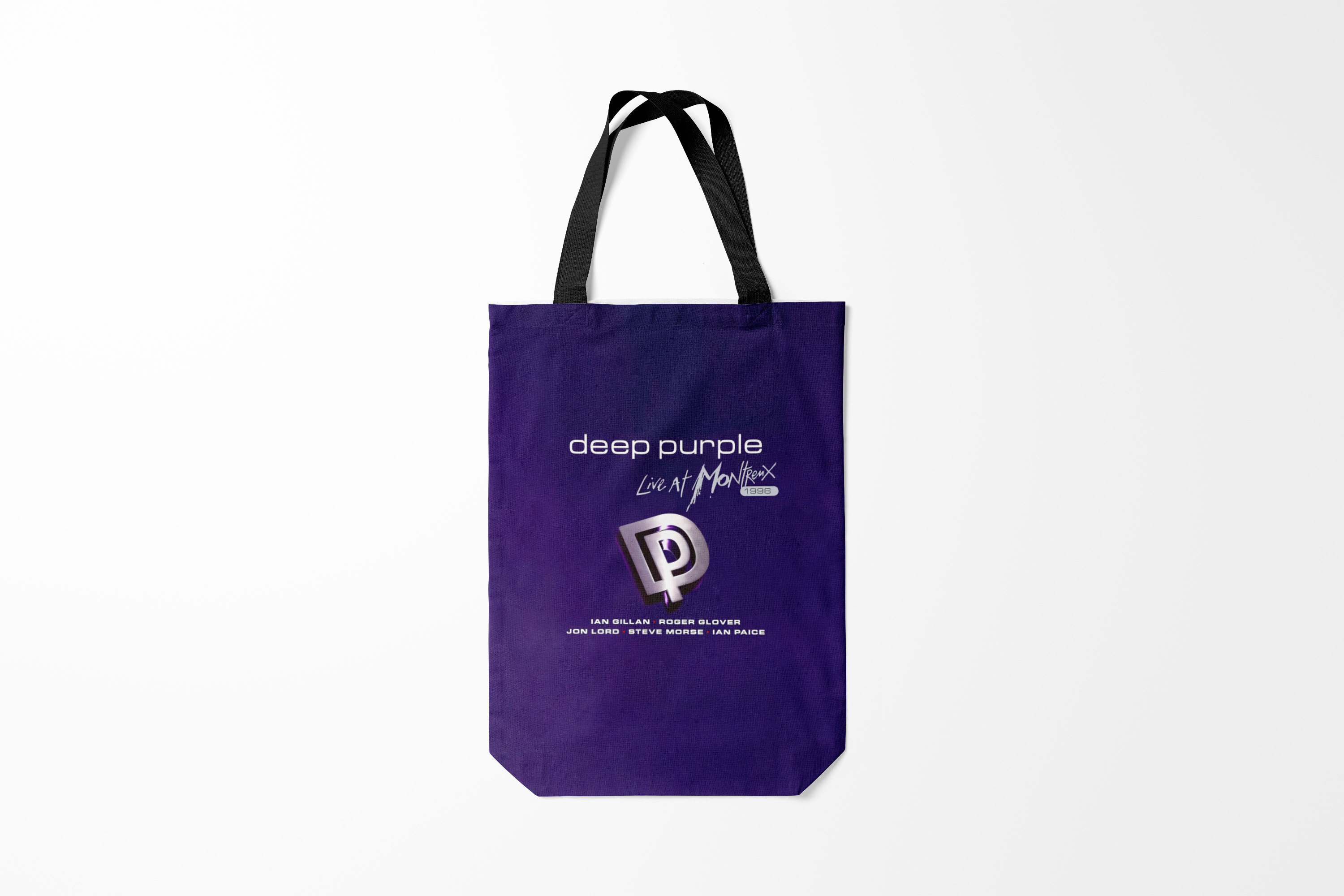 

Сумка шoппер унисекс Burnettie Deep Purple Live at Montreux 1996, черный, Deep Purple Live at Montreux 1996