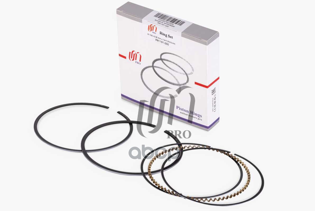 

Кольца поршневые Mitsubishi 6G72 d91.10.50 1.2-1.5-3.0 MD329755 на 1 цил. UM 1шт