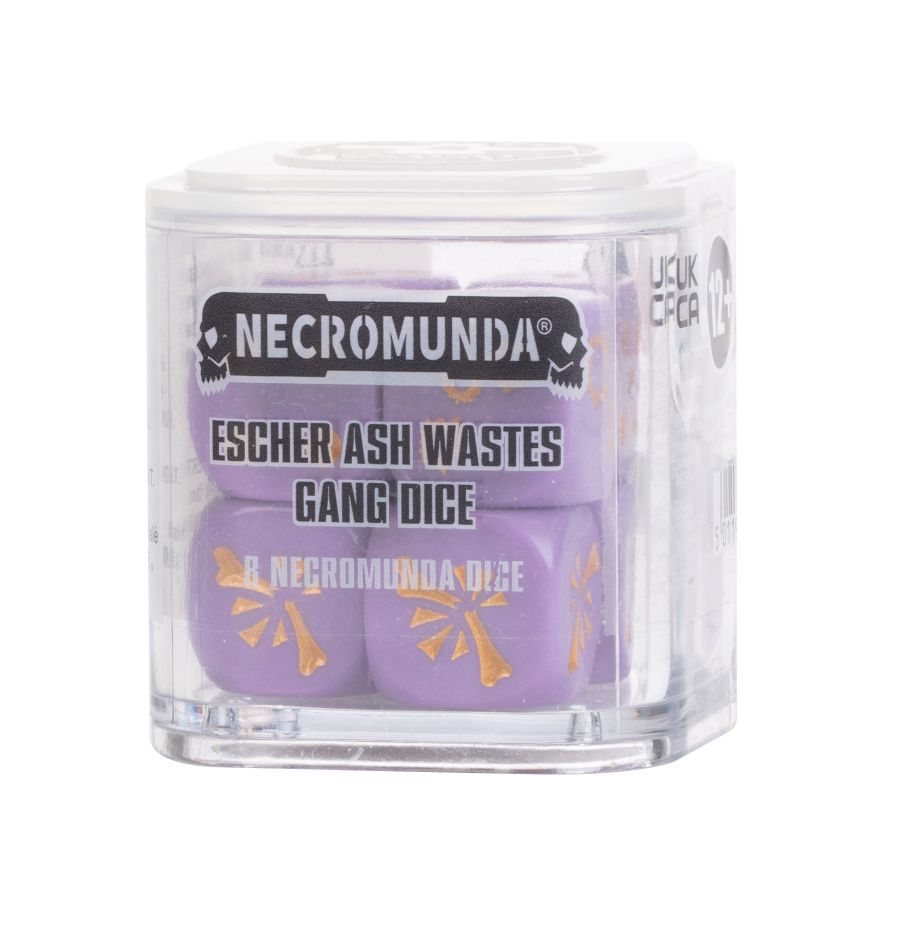 

Набор кубиков для игры Games Workshop Warhammer Necromunda Escher Ash Wastes Dice, 300-02