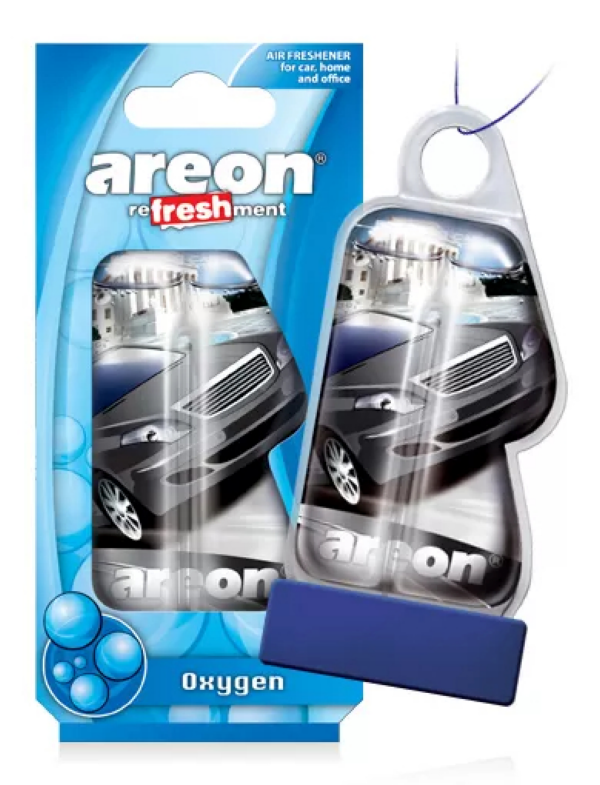 

Ароматизатор в машину Areon AREONLIQUIDOXYGEN, Голубой