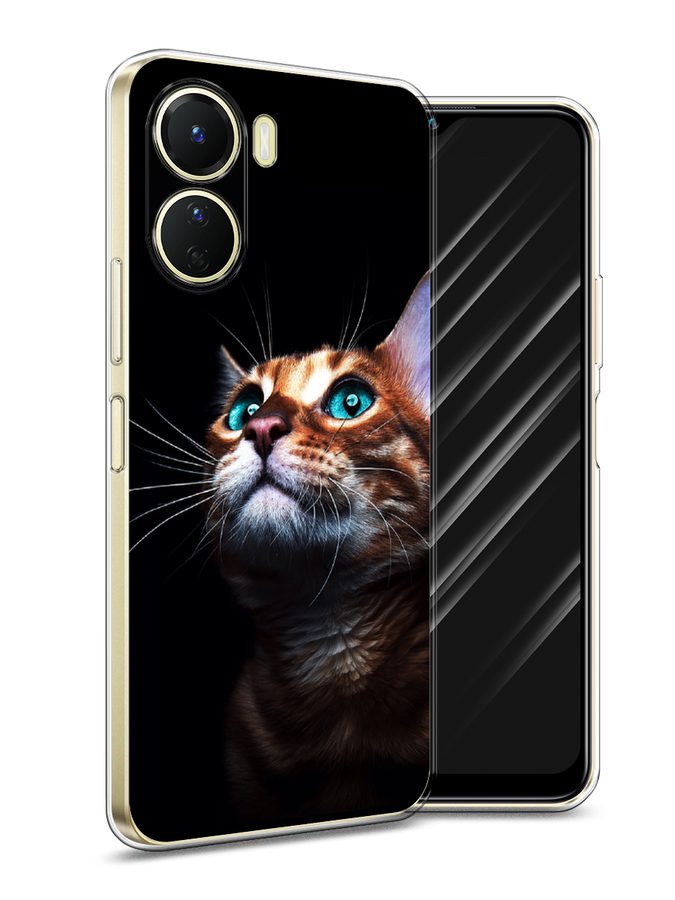 

Чехол Awog на Vivo Y16 "Мечтательный кот", Коричневый, 267850-1
