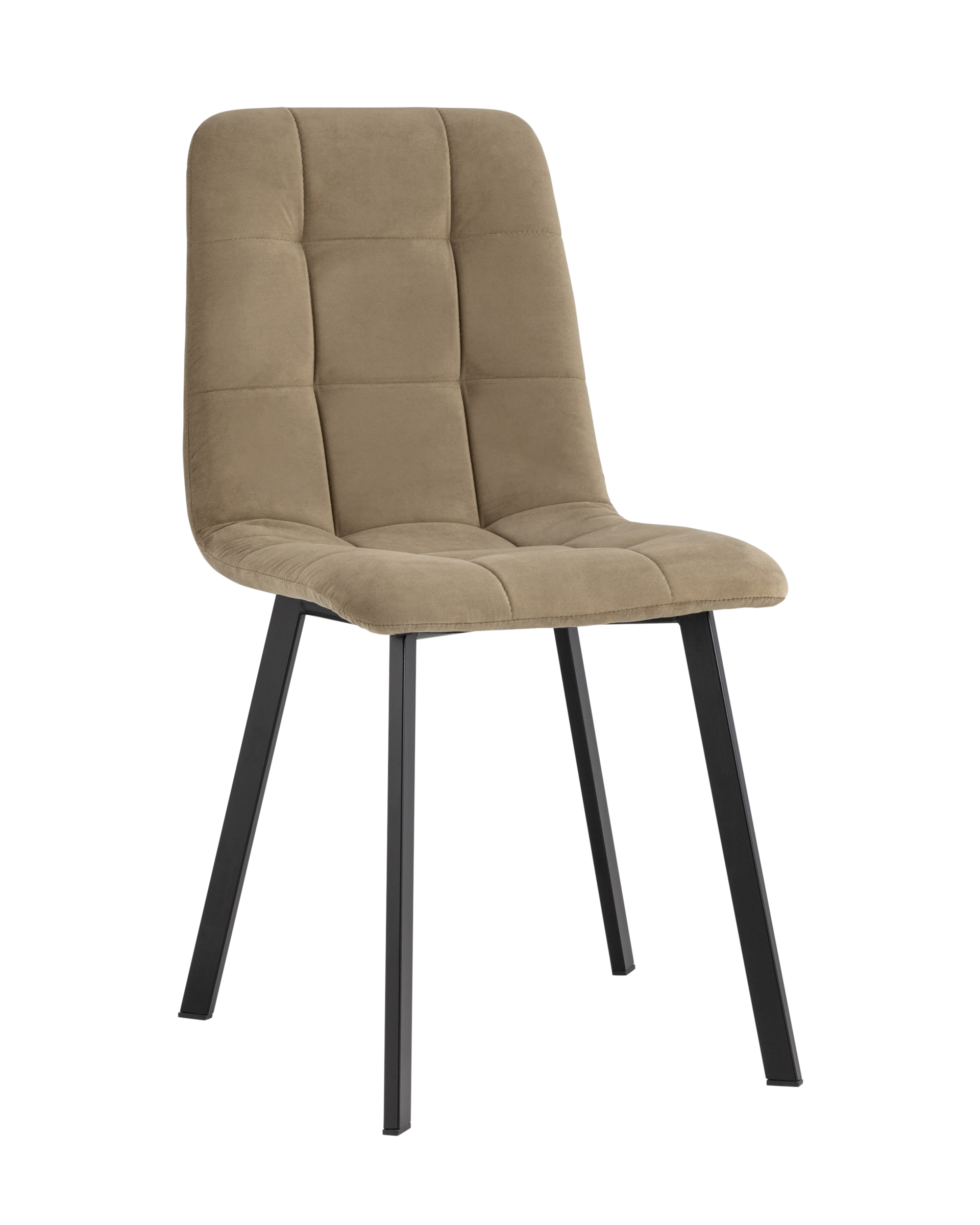 фото Стул oliver square велюр капучино stool group